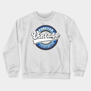 forever vintage Liechtenstein logo Crewneck Sweatshirt